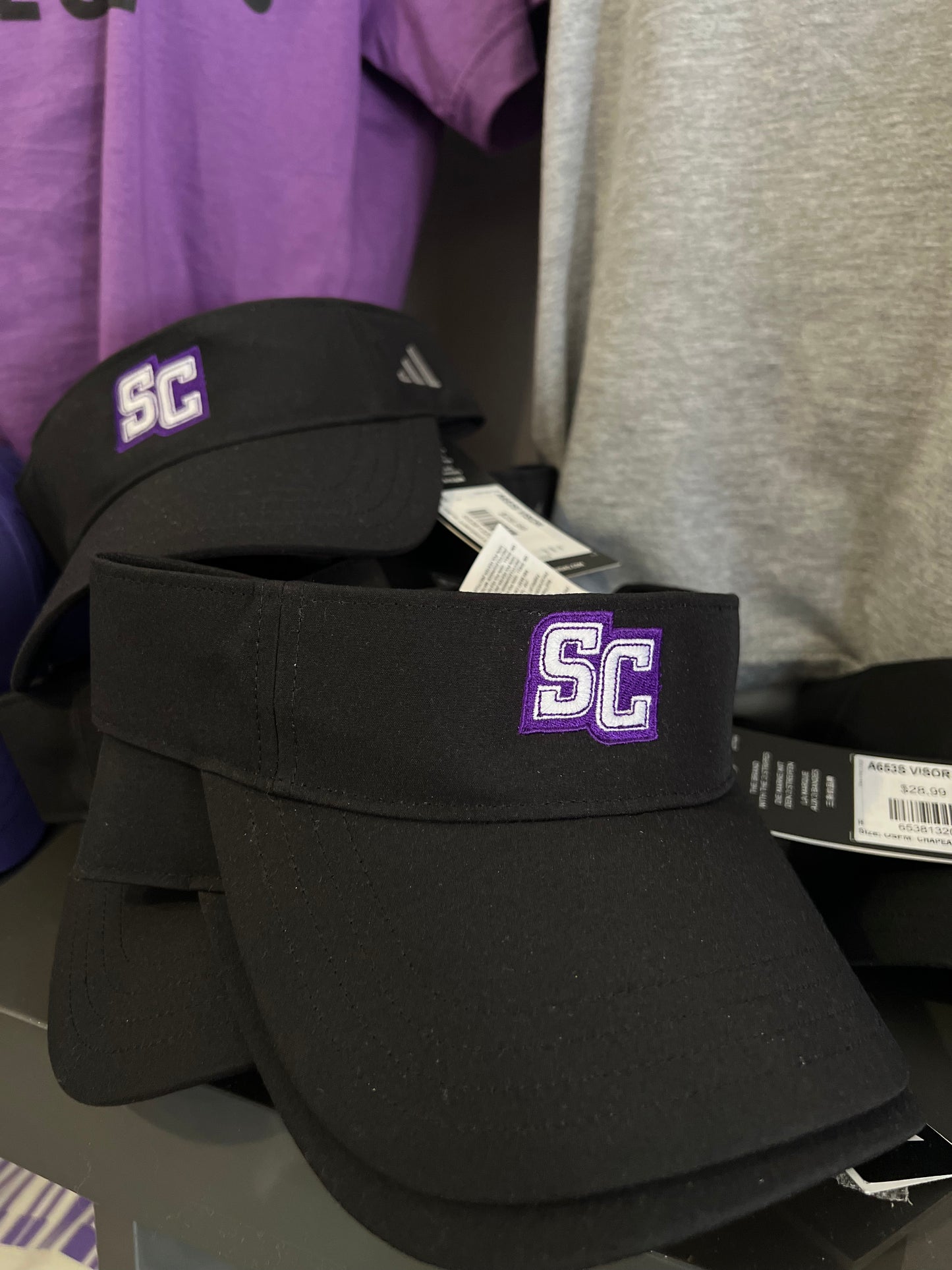 SC Adidas Black Visor