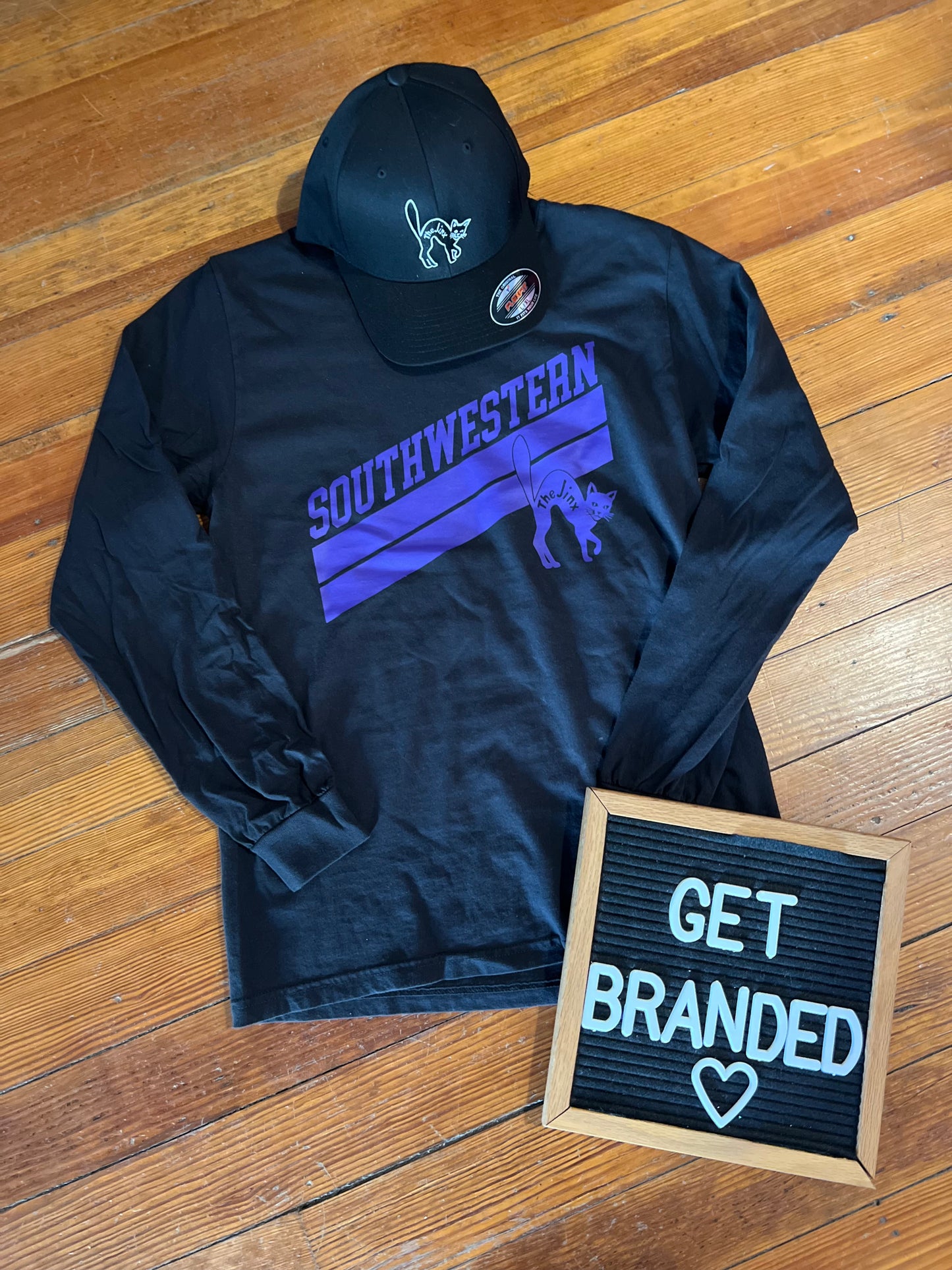 Black Comfort Colors Southwestern Stripe Long Sleeve