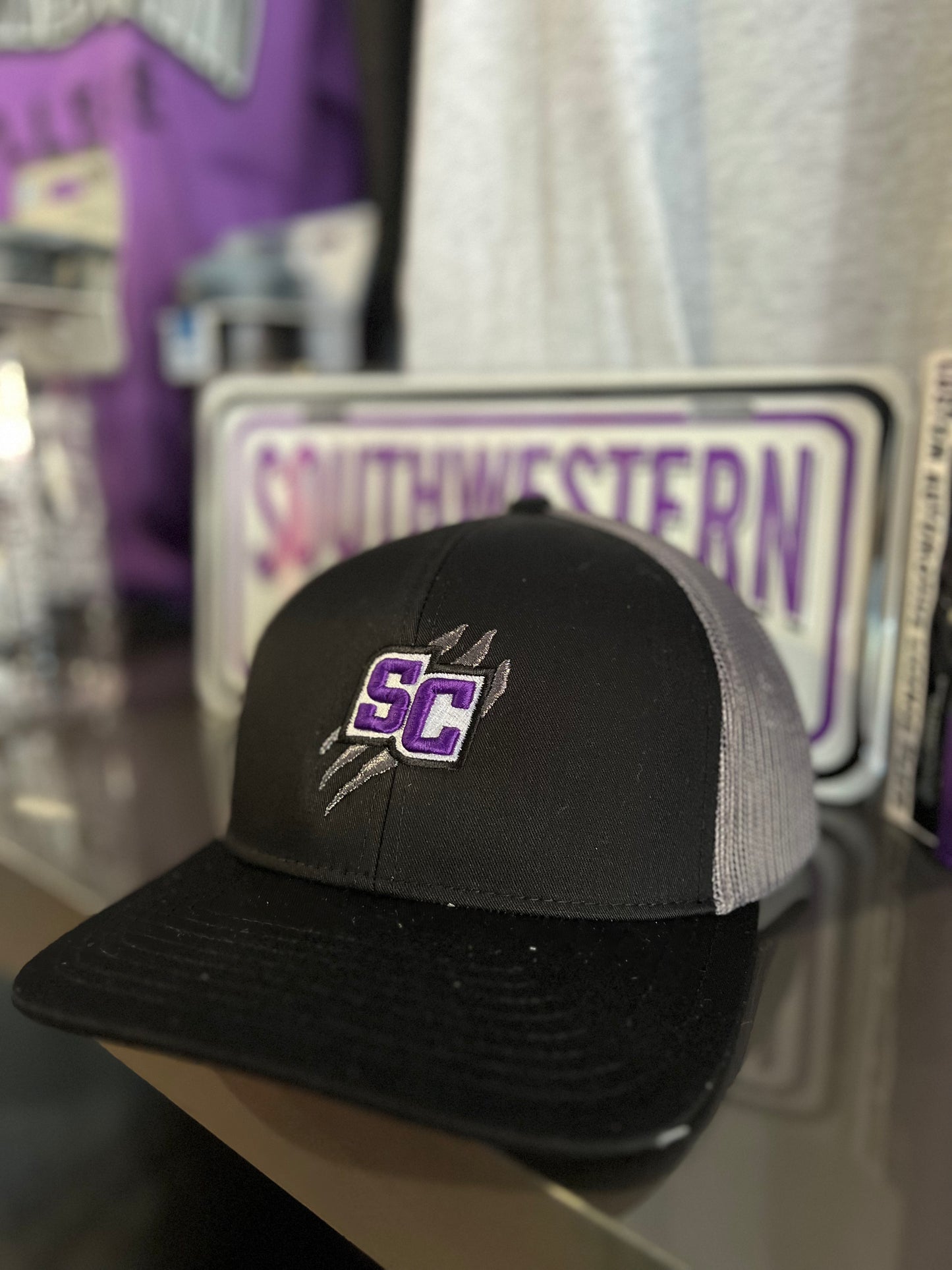 NEW!! SC Scratch Trucker Mesh Back Cap