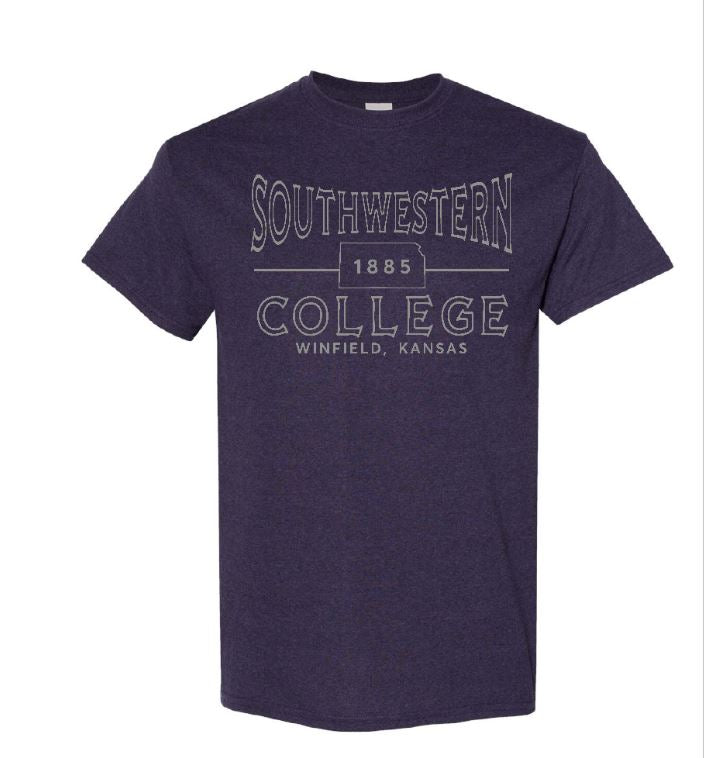 SC Outline Blackberry 1885 Tee