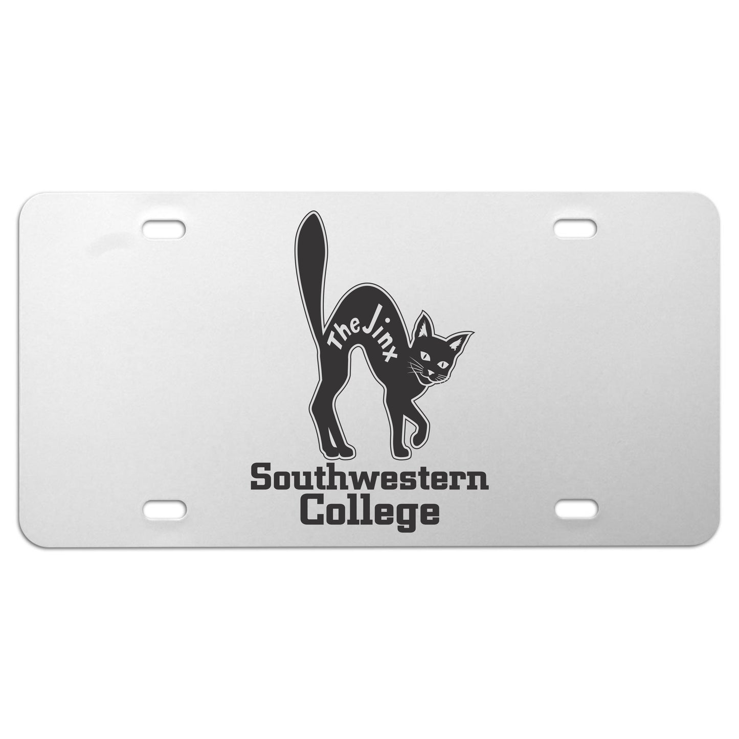 Alumni Jinx Metal License Plate