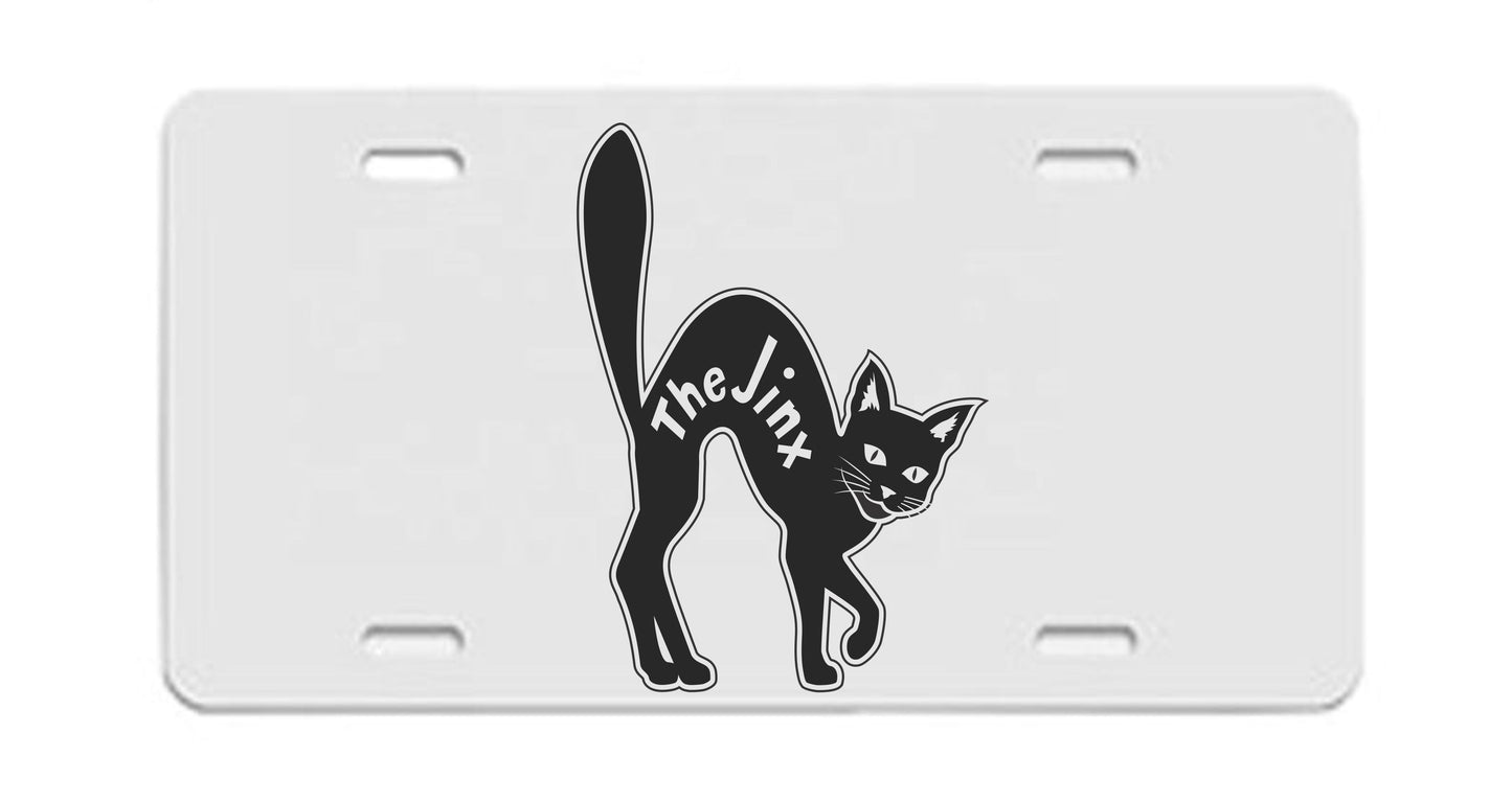 Alumni Jinx Metal License Plate