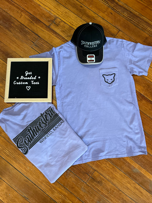 Purple Jinx Port & Company Tee