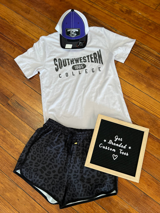 Dusty Lavender Southwestern College Tee