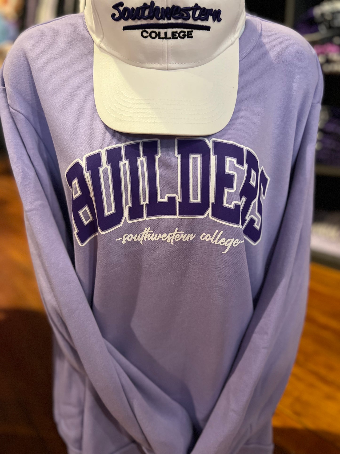 NEW!! Lavendar Bella Canvas Builders Crewneck